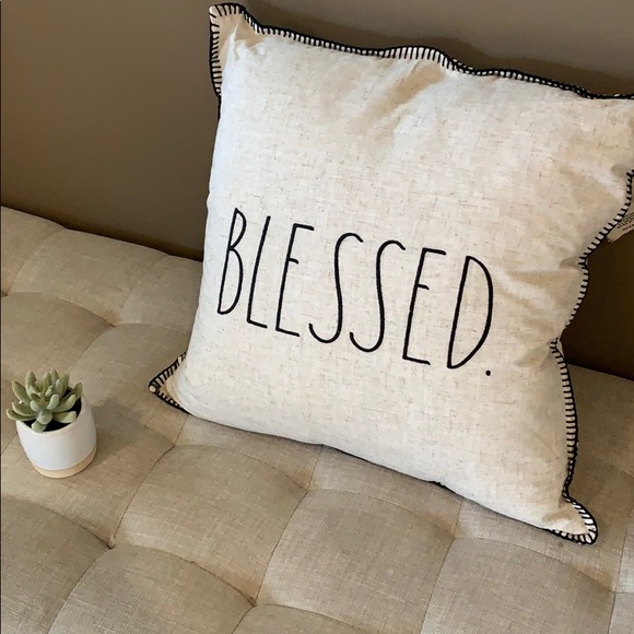 Rae Dunn Other - NWT RAE DUNN blessed accent pillow
